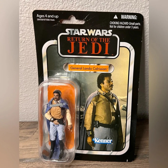 Star Wars Return of the Jedi General Lando Calrissian Figurine VC47 NIB 2011 - Picture 1 of 3